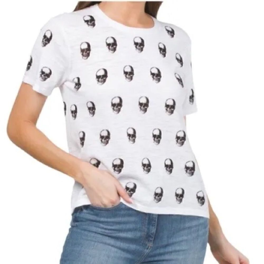 Skull Cashmere T Shirt